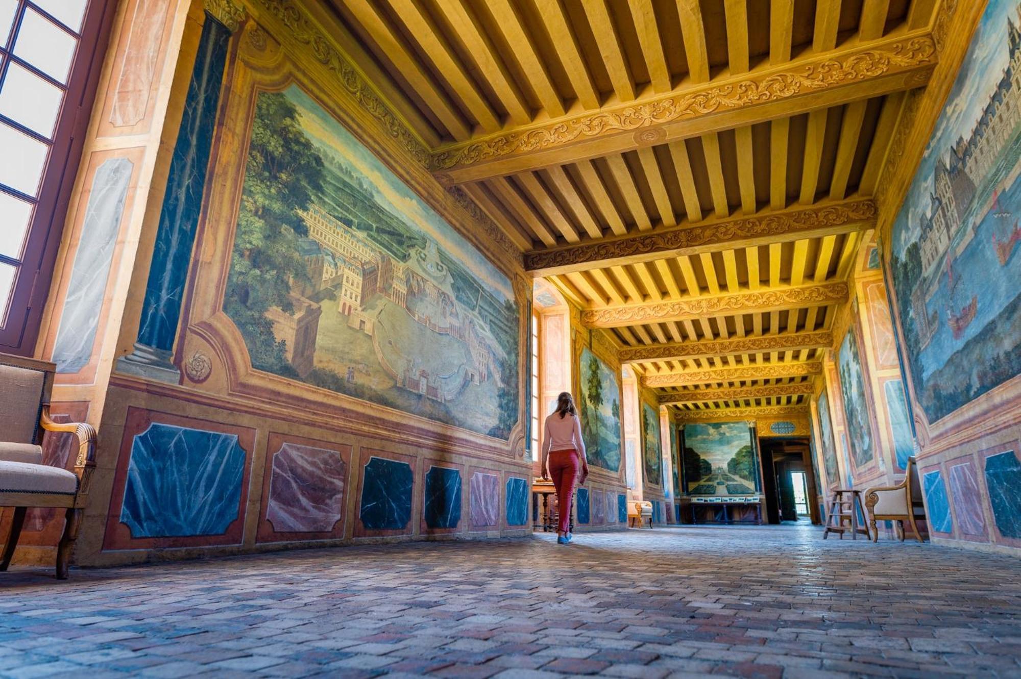 Chambres D'Hotes Au Chateau De Gizeux Exterior foto