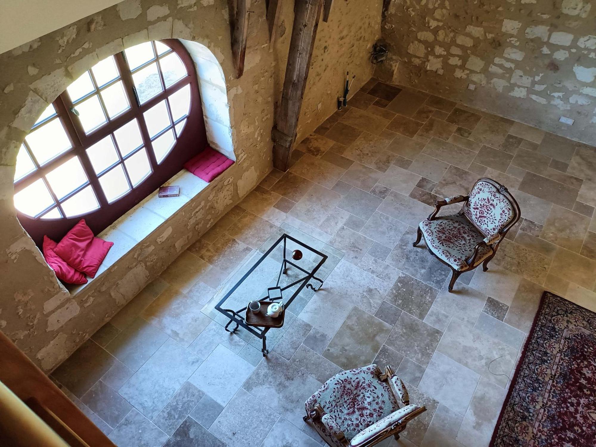 Chambres D'Hotes Au Chateau De Gizeux Exterior foto