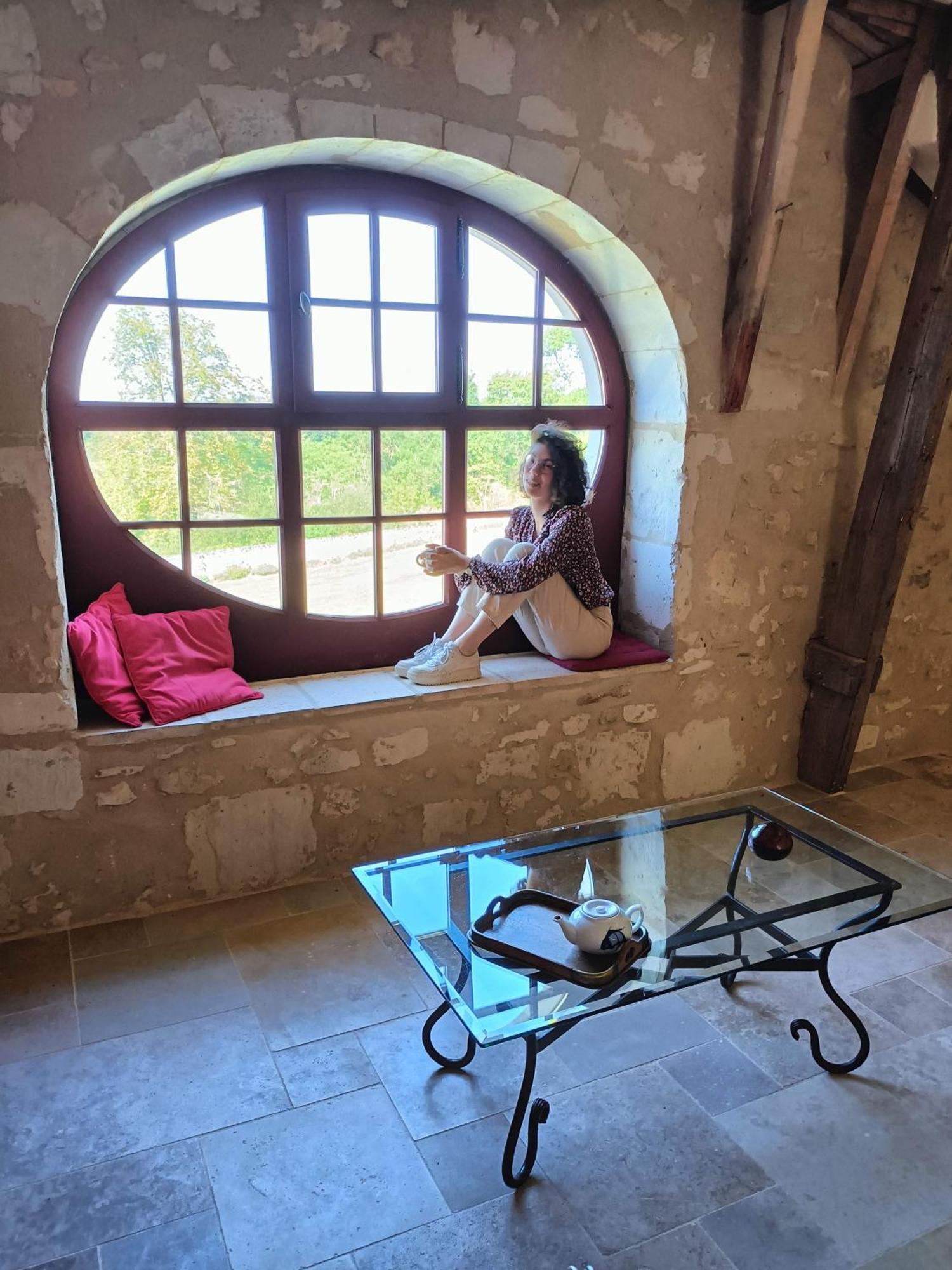 Chambres D'Hotes Au Chateau De Gizeux Exterior foto